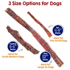 Riley's Steer Bully Sticks odor-free dog chew for cleaner home chewing.