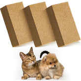 RimCereal pet hair remover sponge pack-3 for quick cleanup of dog and cat hair