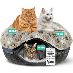 RINGTAIL Peekaboo Cat Cave hero: spacious setup for multiple cats