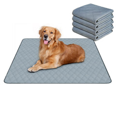 RIOUSSI washable pee pad flat lay protects floors during potty training.