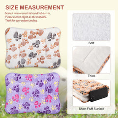 Ripeng compact 12.6 x 9.8 inch mat fits kennels and carriers.