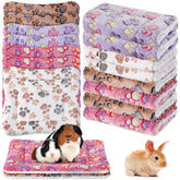 Ripeng eight-piece guinea pig bed mat set in bright colors for small pets.