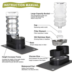 Rizzari reinforced cap and sealing ring prevent leaks for steady water flow.