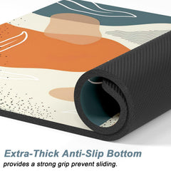 Rnivvi 16x24 dog and cat bowl mat fits multiple bowls and generous feeding space.