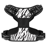 Rnivvi arnés zebra estampado frontal para control cómodo durante paseos