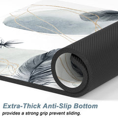 Rnivvi 16x24 mat is easy to clean and quick-drying.
