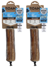 ROAM ostrich bone dog treat pack 2 ready for durable, long-lasting entertainment for medium and large dogs