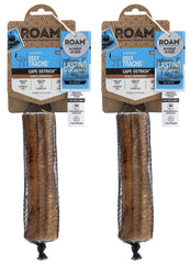 ROAM ostrich bone dog treat pack 2 ready for durable, long-lasting entertainment for medium and large dogs