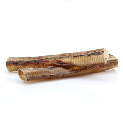 ROAM ostrich-trachea-chew closeup highlights a natural, novel protein chew for sensitive stomachs