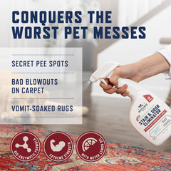 Rocco & Roxie Extreme safe-use image around pets and kids.