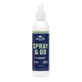 Rocco & Roxie Go Here spray bottle with nozzle guides puppy to pee pad for faster training.