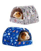 Rodizoo Guinea Pig Hideout front view offers cozy, secure resting space.