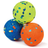 Rohyu 3-inch large indestructible dog balls pack of 3 for rugged chewers and fetch