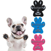 Roilpet dog paw grippers provide traction on hardwood floors for safer steps.