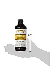 Rooster Booster Poultry Cell bottle side label highlights vitamins and minerals for healthier flocks.