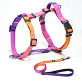 Roses&Poetry Mistyrose small dog harness shows adjustable strap for a perfect fit during walks.