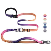 Rosespoetry hands-free dog leash with 4-6ft extensions for flexible control during walks.