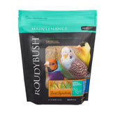 RoudyBush daily maintenance pellets bag shows balanced nutrition and reduced waste.