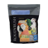 Roudybush Low Fat Bird Food pellets in a bowl for adult birds