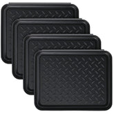 Rozer boot tray at the front door showing multi-use organization and protection