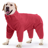 ROZKITCH dog pajamas XL front view showing cozy warmth for winter walks