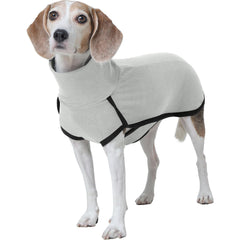 ROZKITCH dog winter coat front view shows warm coverage for chilly walks