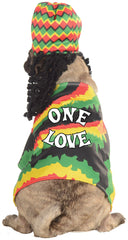 Rubies Rastafarian pet costume headpiece adds coordinating flair for fun parades