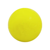 Ruff Dawg Ball XL neon orange side view for easy outdoor visibility during fetch
