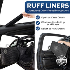 Ruff Liners XL Floor Cover door protection safeguards door panels against dirt and scuffs.