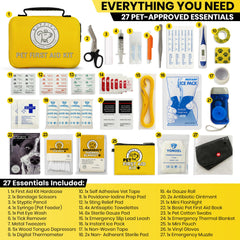 Ruffify first-aid contents pouch keeps essentials organized during trips