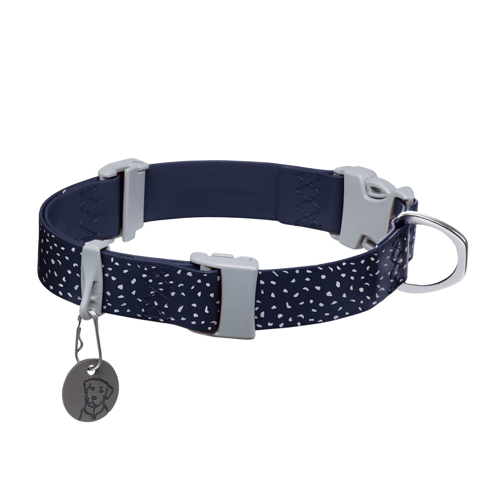 Ruffwear Confluence waterproof-buckle close-up showing durable hardware for water adventures