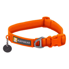 Ruffwear Front Range Collar with Tubelok webbing for durable, weather-ready daily wear.