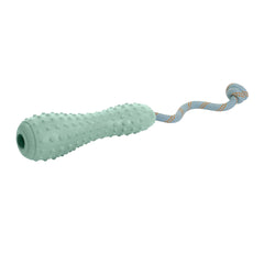 Ruffwear Gourdo throw toy in sage green for dogs, ideal for fetch and outdoor play.