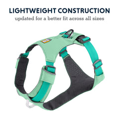Ruffwear Hi & Light front-clip close-up for confident handling during walks