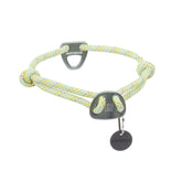 Ruffwear Knot-a-Collar closeup of rope shows climbing-grade durability for rugged hikes