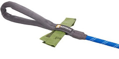 Ruffwear Knot-a-Leash swivel action carabiner prevents twisting for easier trail walking.