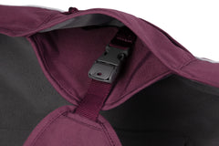 Ruffwear Overcoat Fuse chest-loop demonstrates alternative leash point for training and puller control.