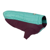 Ruffwear Powder Hound jacket front view highlighting insulated warmth for cold walks.