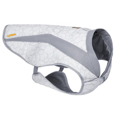 Ruffwear Swamp Cooler vest in graphite gray front view cooling during sunny hikes