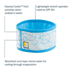 Ruffwear Swamp Cooler gaiter with UPF 50+ sun protection.
