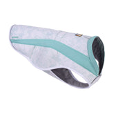 Ruffwear Swamp Cooler vest front view keeps dogs cool on hikes.