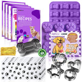 RUGVOMWM dog treat molds pack enabling easy homemade treats for your dog.