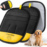 Ruistarhuan pet-hair-removal-glove on hand for fast fur pickup and quick cleanup.
