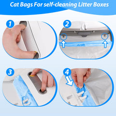 Runhike Petcove bags compatibility ensures seamless fit with automatic litter box