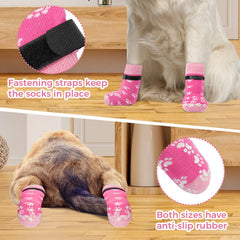 Runpaws retaining-strap keeps socks on during active play