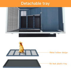 RUNSHED natural solid wood construction offers sturdiness and durable everyday use