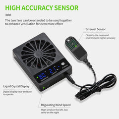 RUNWUSHENG Reptile Fan noise-2700rpm highlights quiet operation at 28dB.