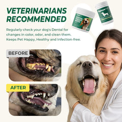 RunyePet dental finger wipes soft touch for comfortable pet mouth cleaning.