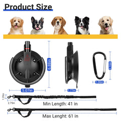 Ruppence red indicator line shows secure suction status during grooming.