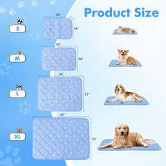 Rywell cooling mat waterproof layer keeps surfaces clean and dry.